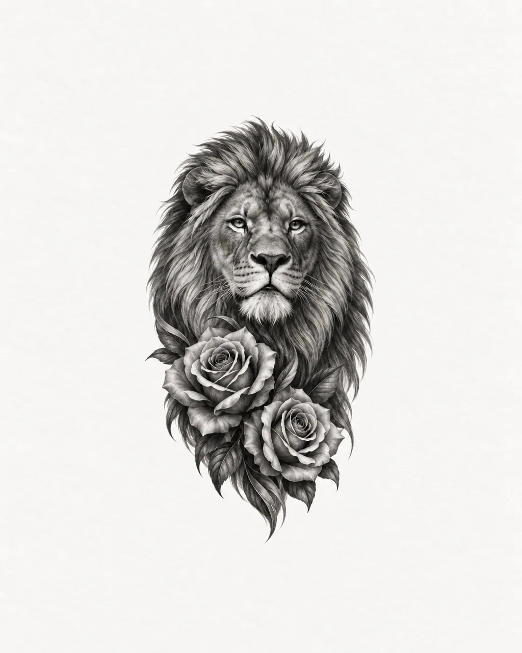 Black & Grey tattoo design