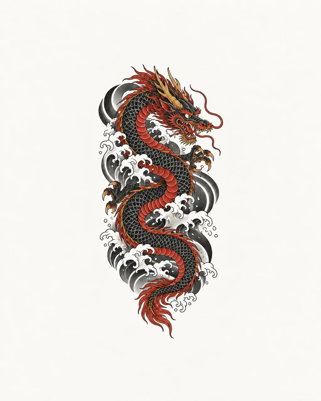 Japanese tattoo design